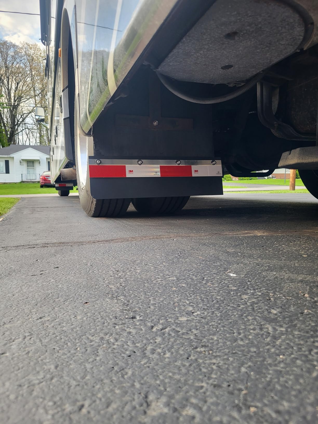 Buyers Products RC36PPB Black Polymer Mud Flaps, 24x36 Inch, Super Durable, Cold Weather Resistant, Impact Resistant Splash Guards for Trucks, Semi Trucks & Trailers, Mud Flaps are NOT Rubber, 2 Pack customer photo 2