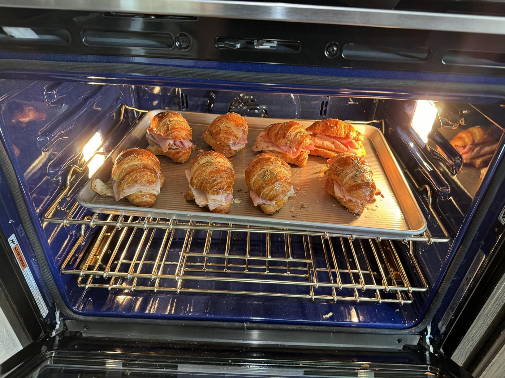 USA Pan Bakeware Quarter Sheet Baking Pan and Bakeable Nonstick Cooling Rack Set, Metal customer photo 1