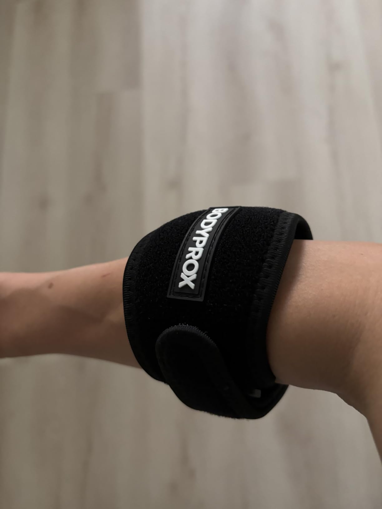 Bodyprox Elbow Brace 2 Pack for Tennis & Golfer's Elbow Pain Relief | Adjustable compression strap helps ease forearm stress from sports, workouts, work, and daily tasks. customer photo 2