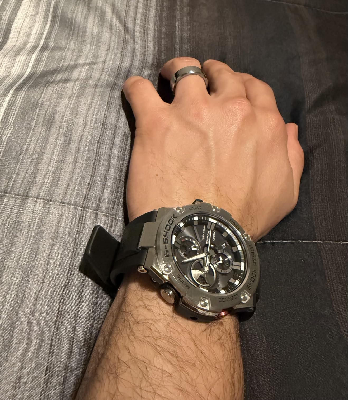 Casio Men's GST-B100-1ACR G-Shock Analog Display Quartz Black Watch customer photo 1
