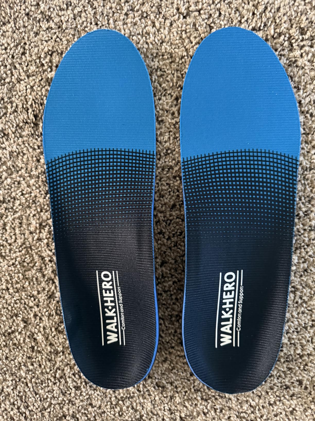 Plantar Fasciitis Insoles for Men Women - Orthotics Inserts, Shoe Insoles Arch Support Flat Feet Inserts Work Boot Insole (Mens 10-10 1/2 | Womens 12-12 1/2) customer photo 2