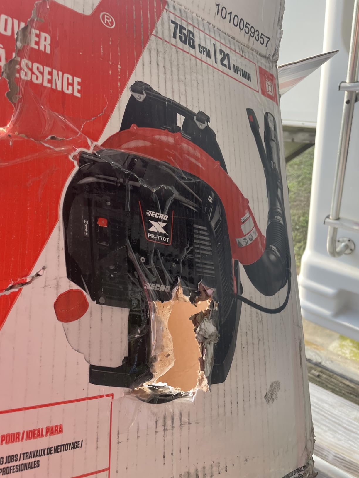 PB-770T - Echo Backpack Blower - Commercial Grade 63.3 cc, Gas, 756 CFM, 234 MPH, 5-yr Consumer Warranty! customer photo 1