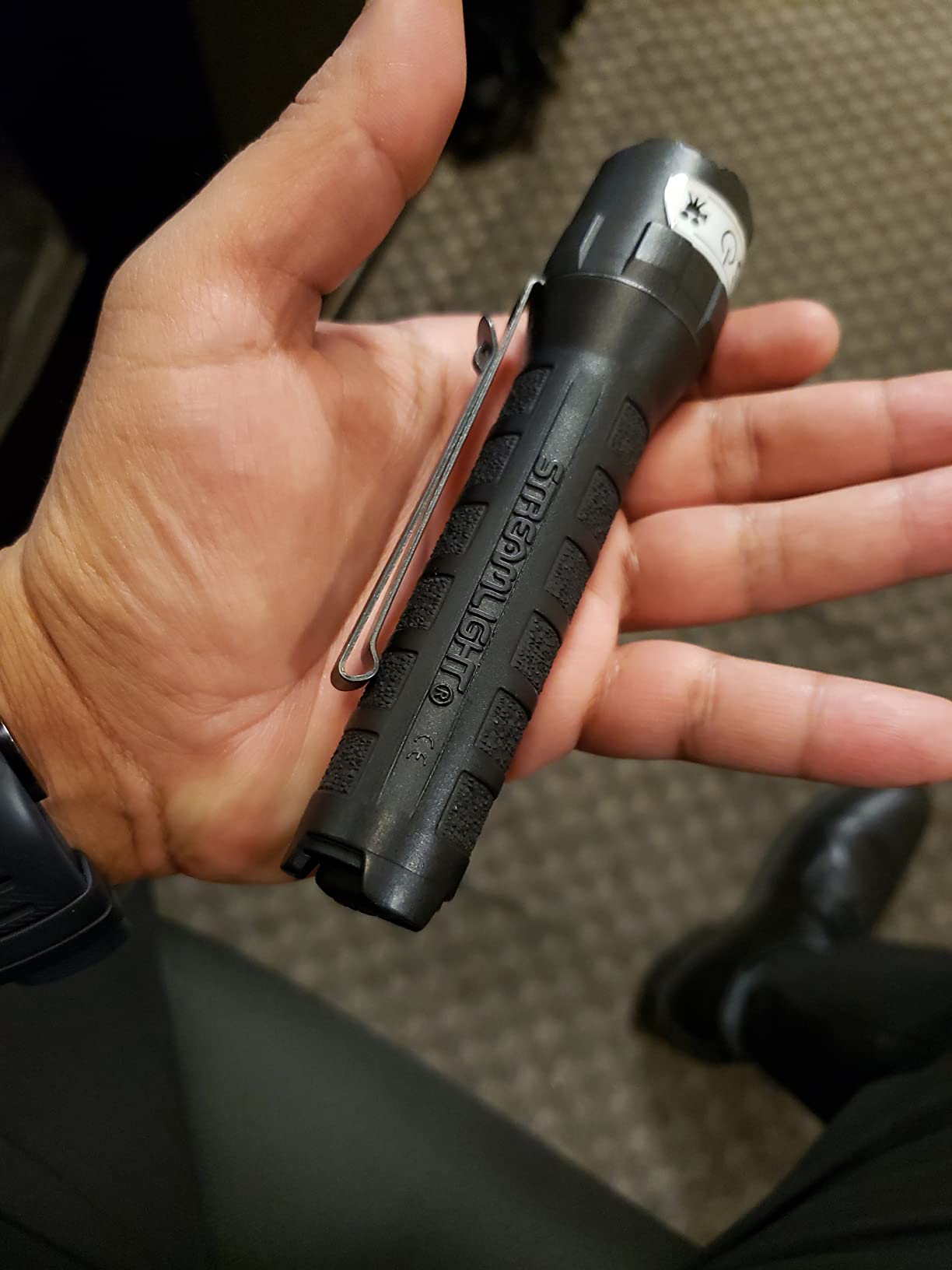 Streamlight 88602 PolyTac X 600-Lumen Tactical Flashlight, Coyote customer photo 2