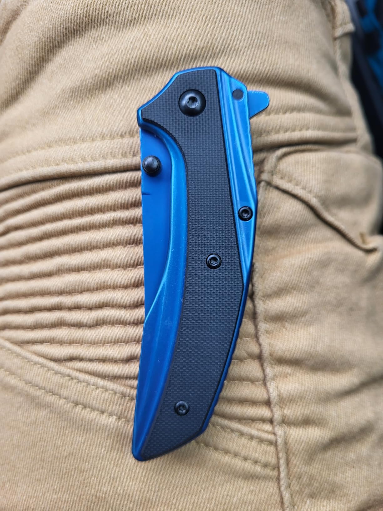 Kershaw Outright Folding Pocket Knife, 8Cr13MoV Stainless Steel Blade, Pocketclip customer photo 1