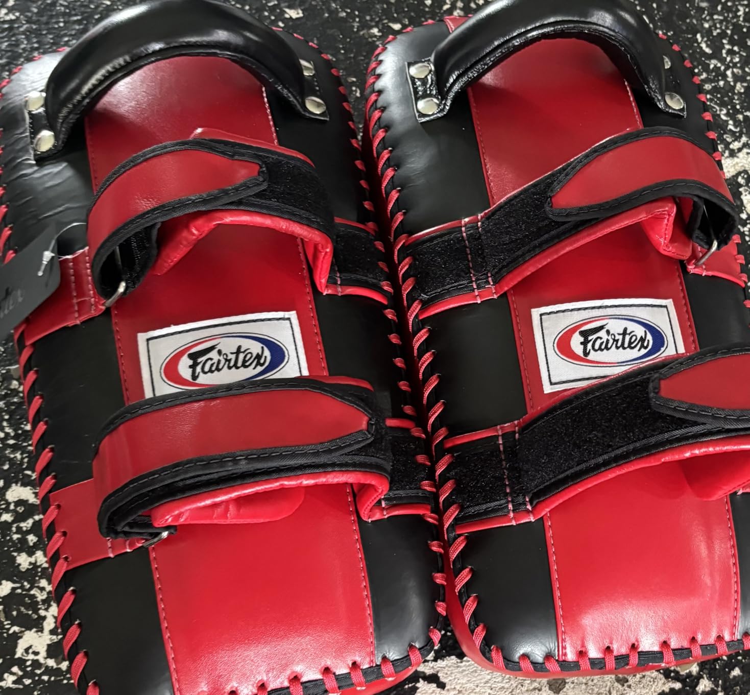 Fairtex Curved MMA Muay Thai Pads for Punching, Blocking, Kicking - Light Weight & Shock Absorbent Boxing Mitts, Extra Padding for Sparring for Kickboxing & Self Defense customer photo 2