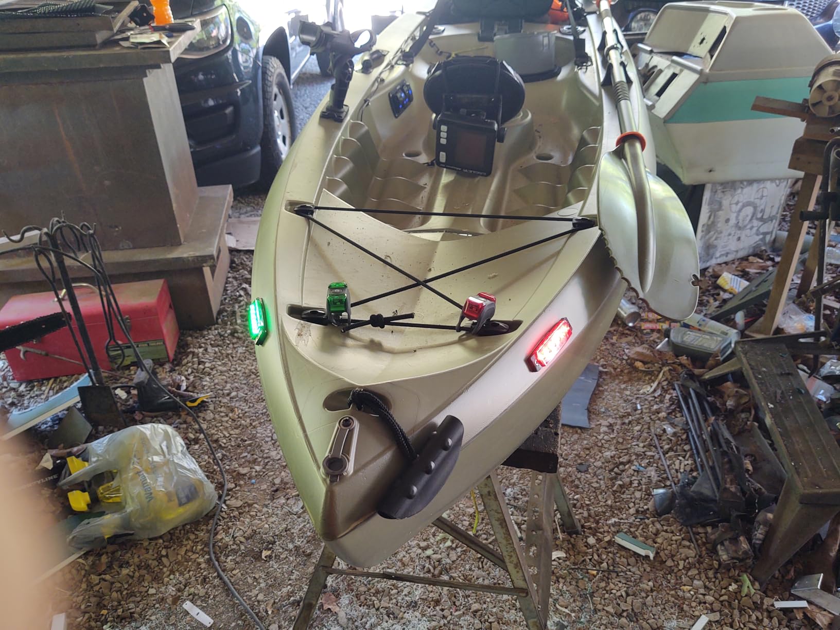 Shangyuan Boat Navigation Lights, 2PCS Red and Green LED Bow Lights for Boat, Kayak, Jon Boat, Pontoon and Small Fishing Boat, 12V Waterproof Port and Starboard Marine Lights customer photo 2