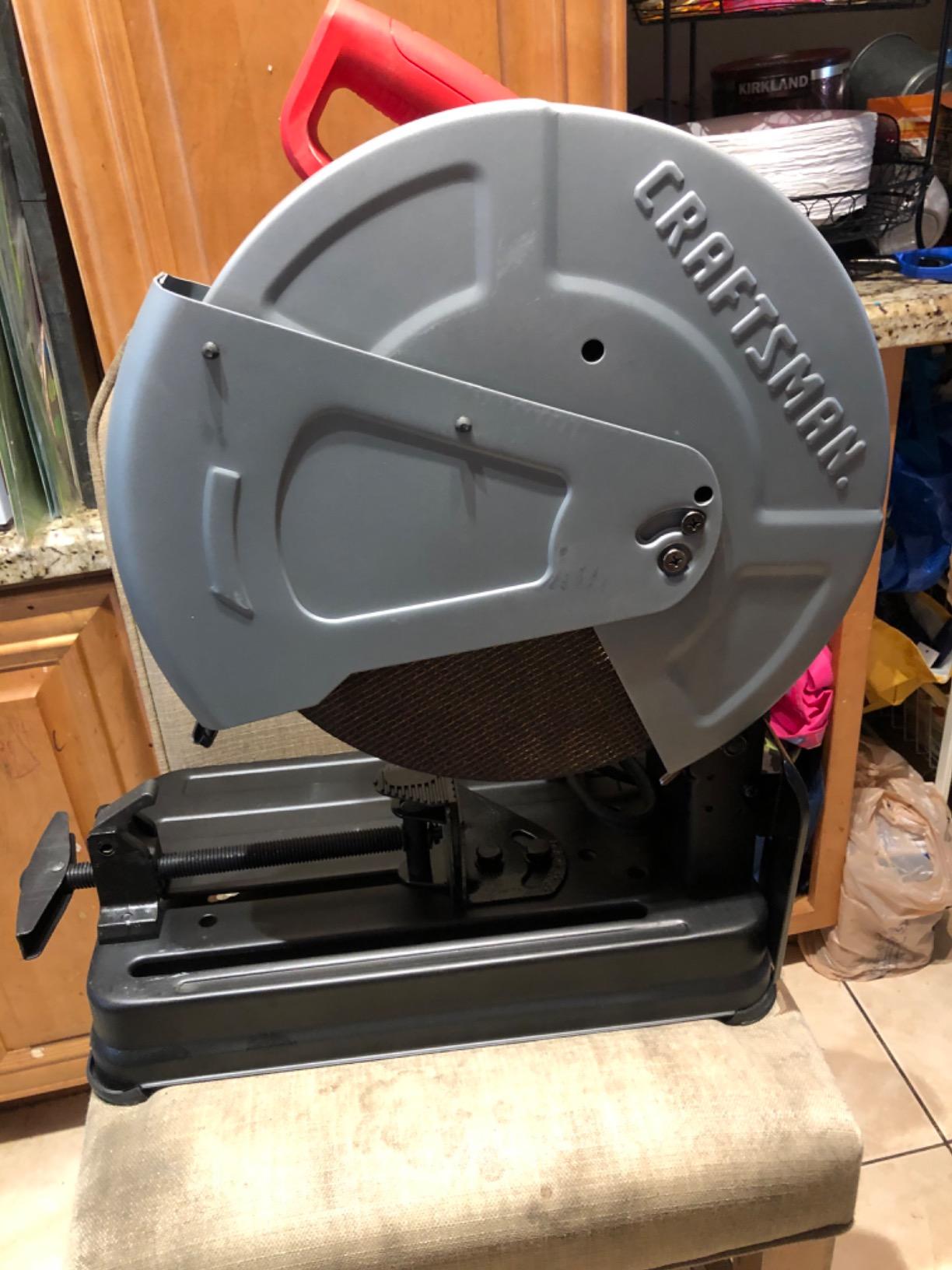 CRAFTSMAN Chop Saw, 14 inch, 15 Amp, Corded (CMEM2500) customer photo 2