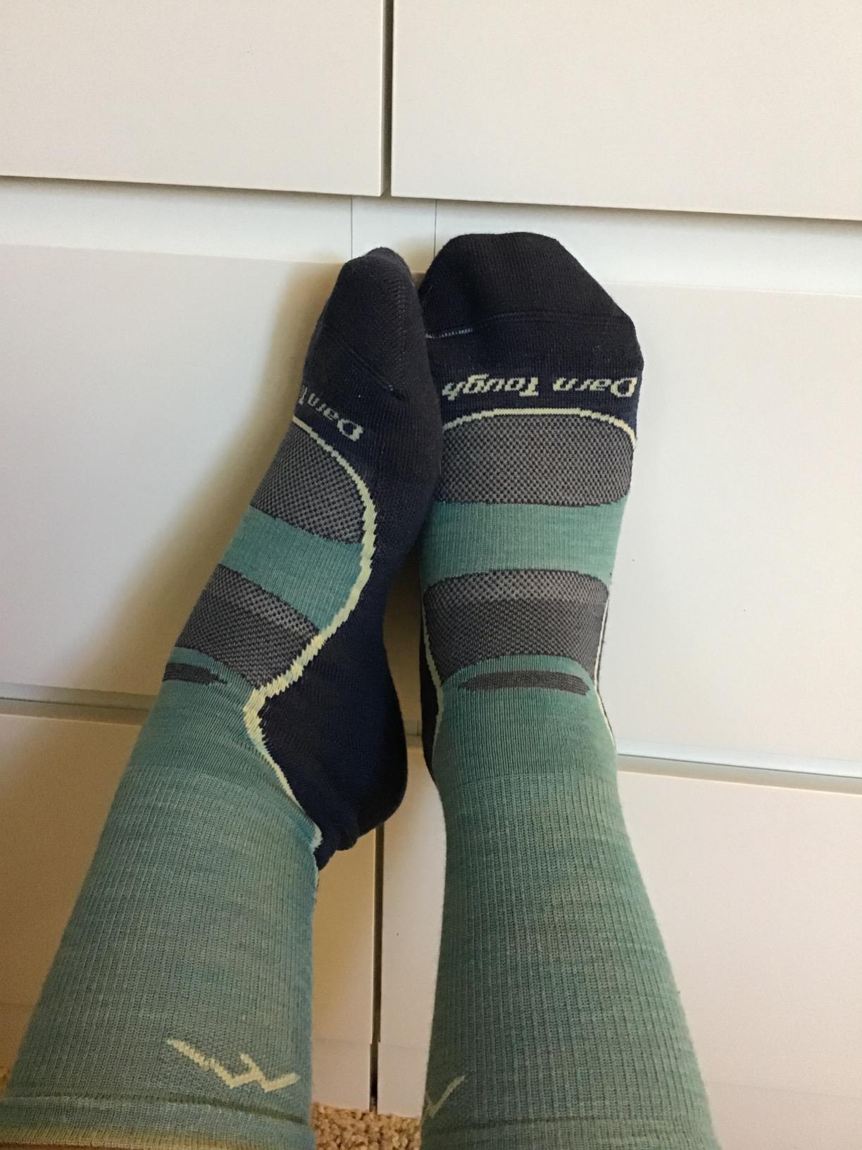 Darn Tough Women's Light Hiker Micro Crew Cushion Socks (1967) customer photo 1