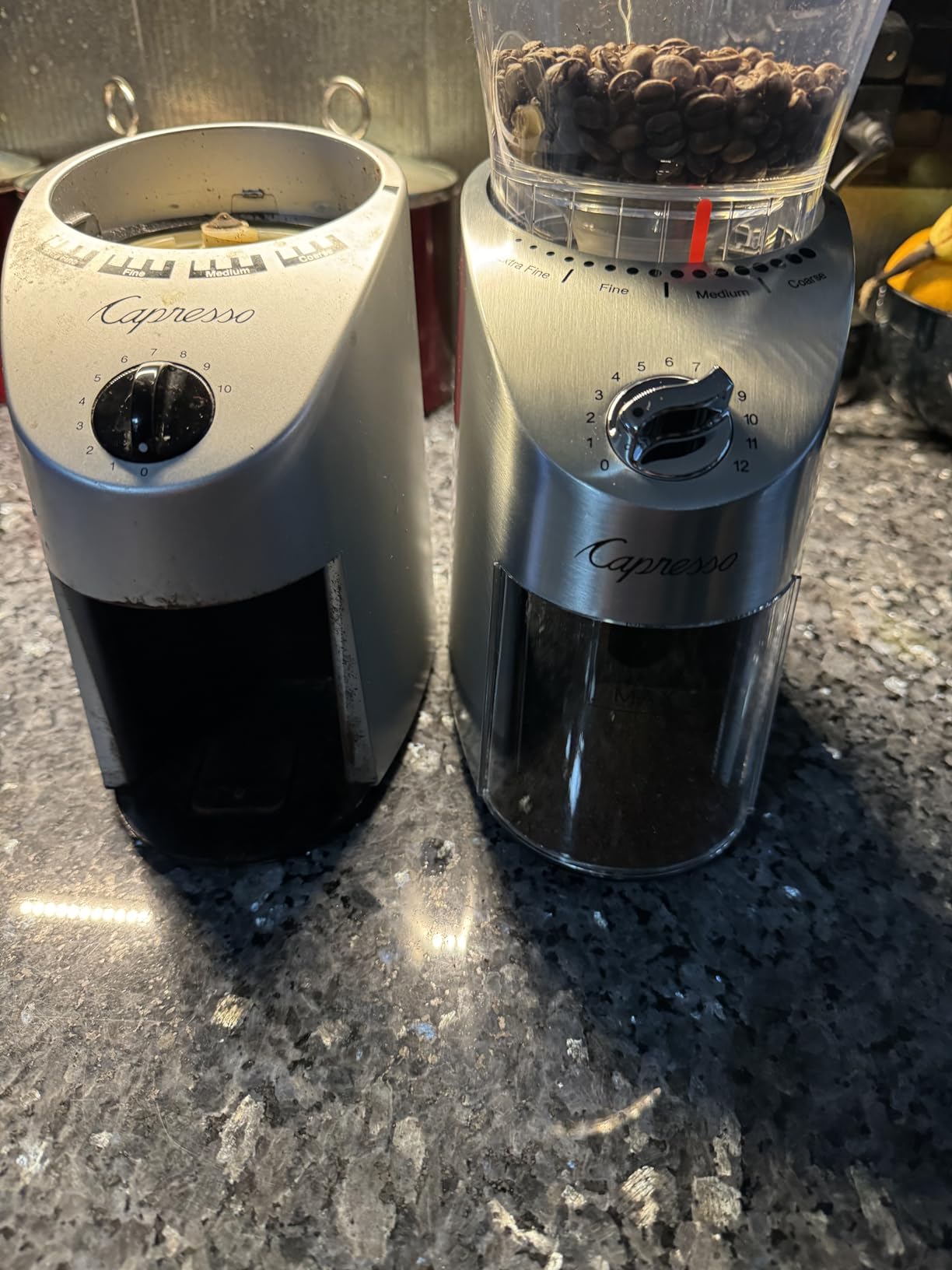 Capresso Infinity Plus Conical Burr Grinder, Black customer photo 1