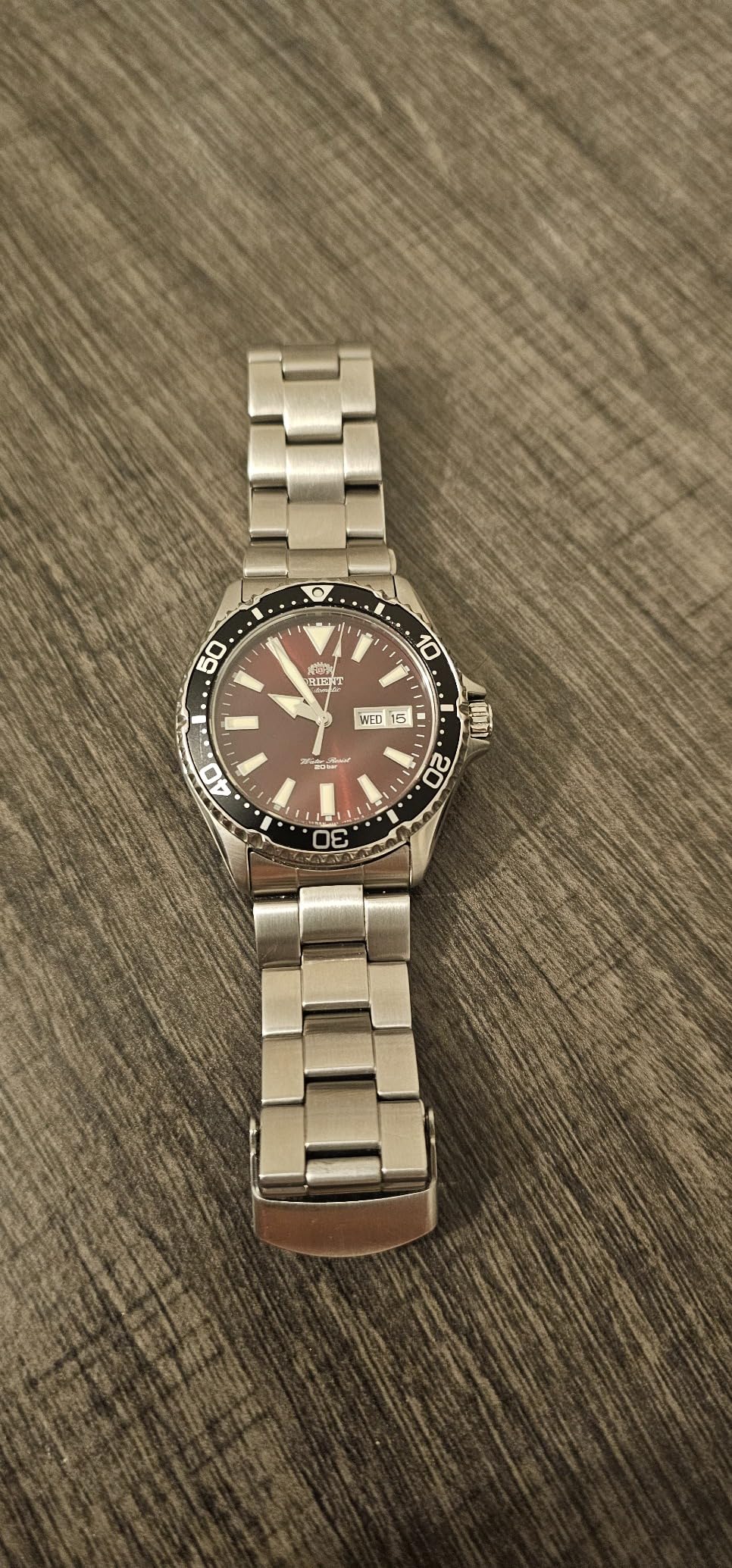 Men's Kamasu Stainless Steel Automatic Diving Watch with Sapphire Crystal customer photo 2