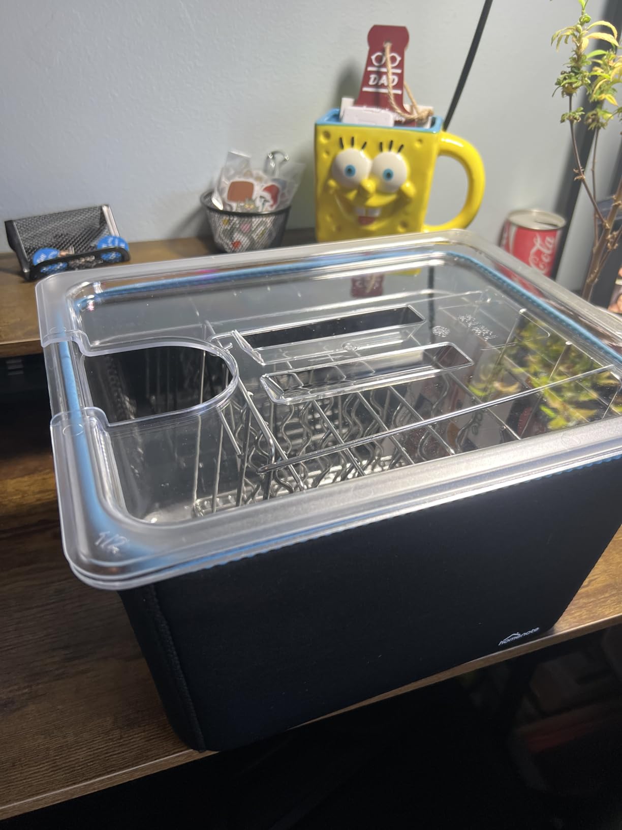 HOMENOTE Sous Vide Container 12 Quart with Lid, Rack, Sleeve and Cookbook | BPA-free complete kit includes rack, insulated sleeve and recipe booklet; compatible with Anova and most sous vide cookers. customer photo 1