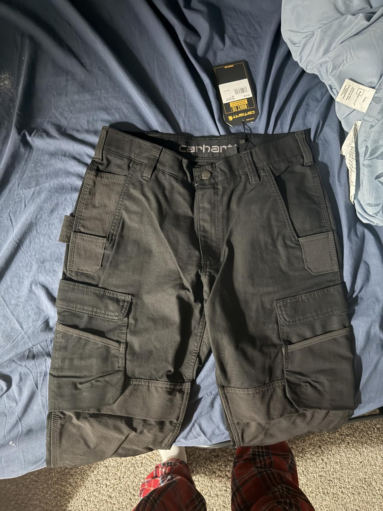 Carhartt Men's Steel Rugged Flex Relaxed Fit Double-Front Cargo Work Pant customer photo 1