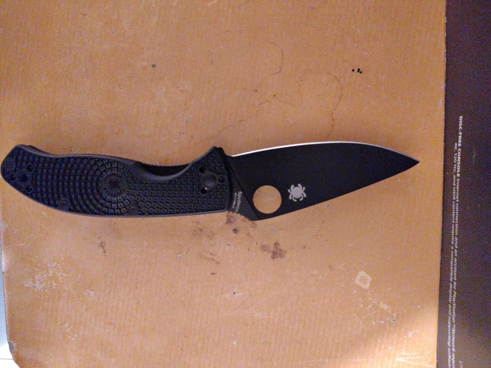 Spyderco Tenacious Lightweight Folding Pocket Knife - 3.3