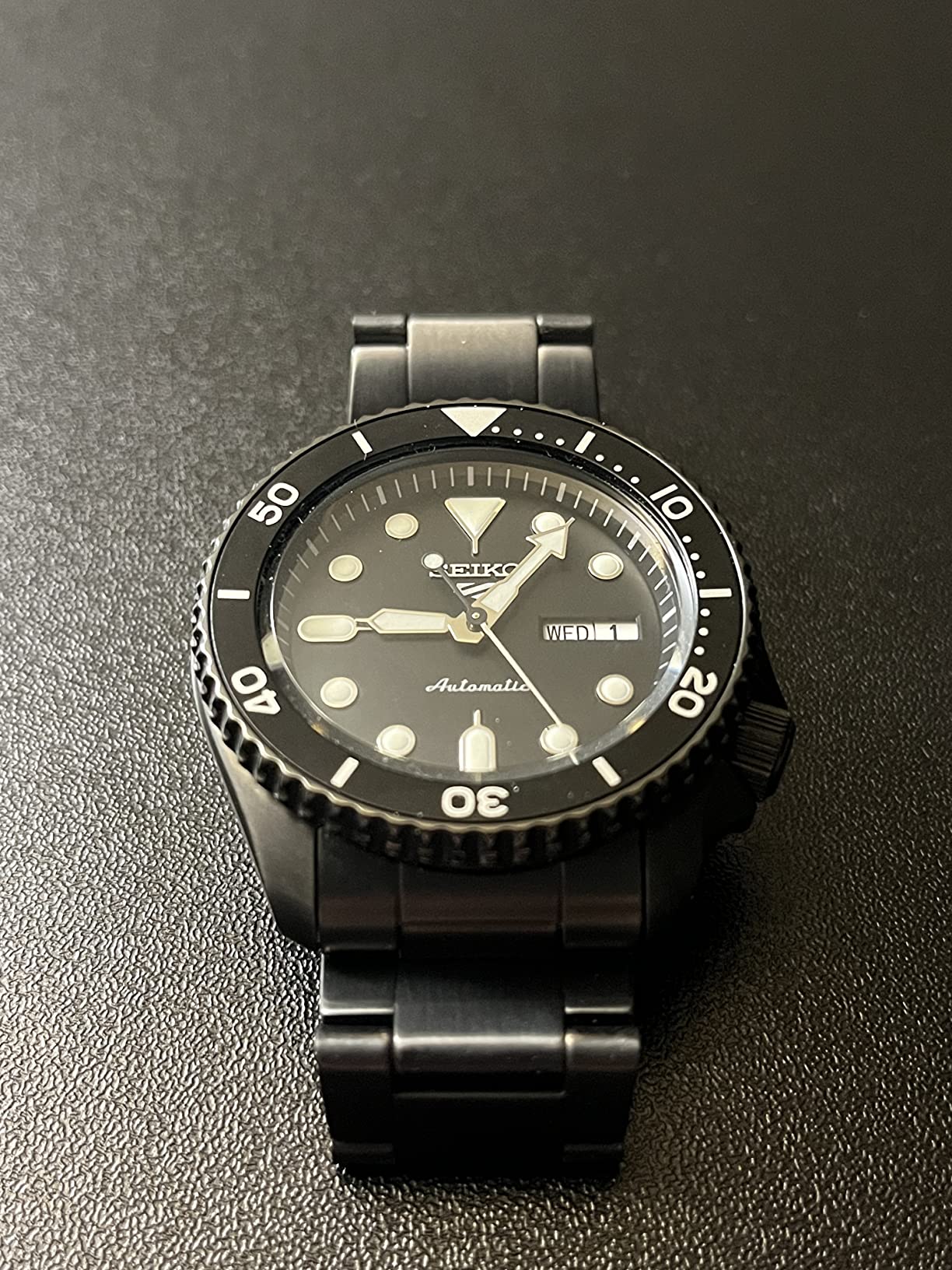 SEIKO 5 Sports Automatic Watch for Men | 5 Sports - Day/date Calendar, Lumibrite Hands and Markers, Rotating Bezel, 100m Water-Resistant, 4R36 Movement customer photo 1
