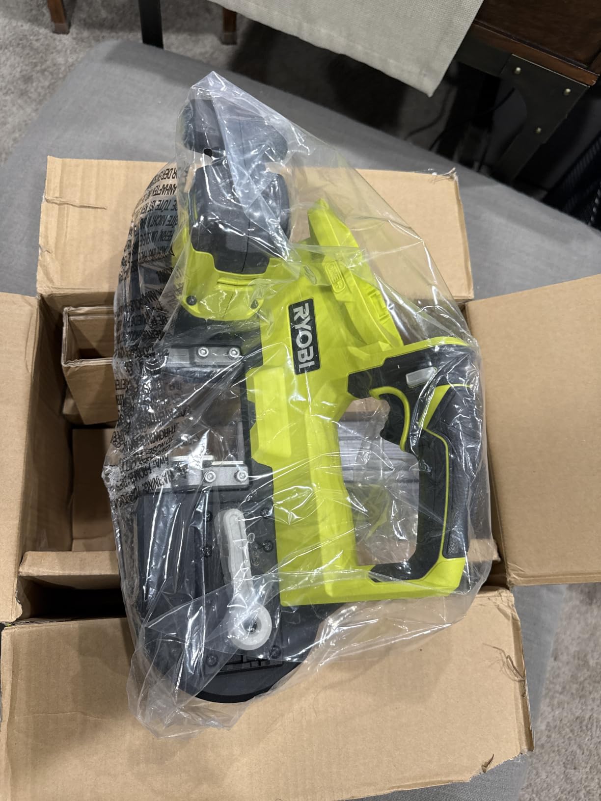 RYOBI ONEAND 18V Cordless 2-1/2 in. Compact Band Saw Tool ONLY P590 | Battery and Charger Sold Separately customer photo 1
