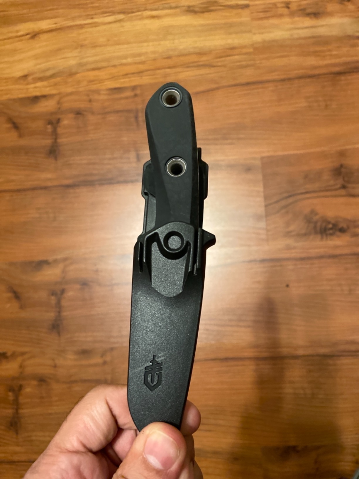 Gerber Gear Principle - Fixed-Blade Survival Knife for Hunting, Camping & More - Features Firestriking Spine & Triple Mounting Sheath - Made in USA - Black customer photo 2