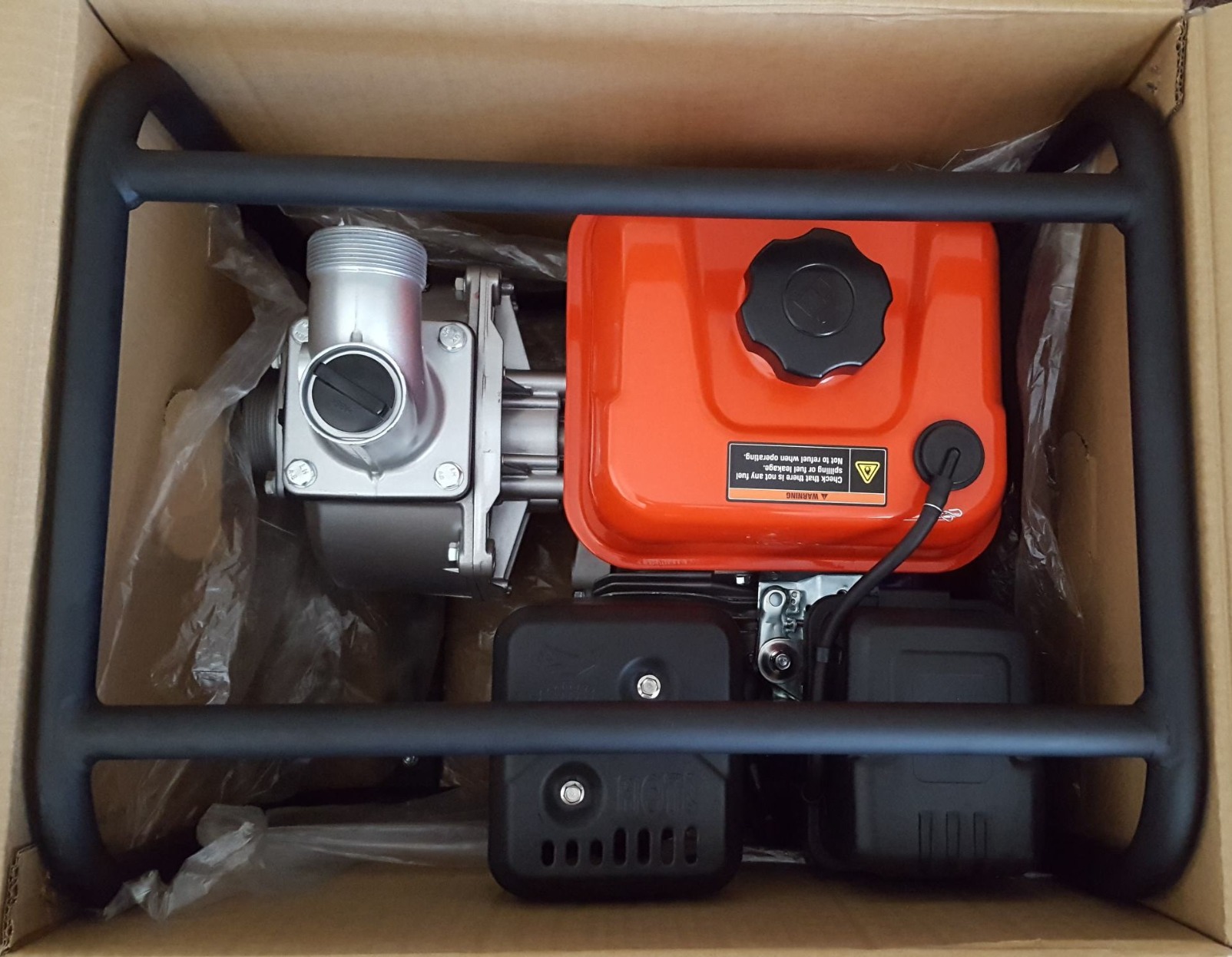 Water Transfer Pump Portable 7HP 196cc 4-Stroke Gas Engine EPA Certified 2