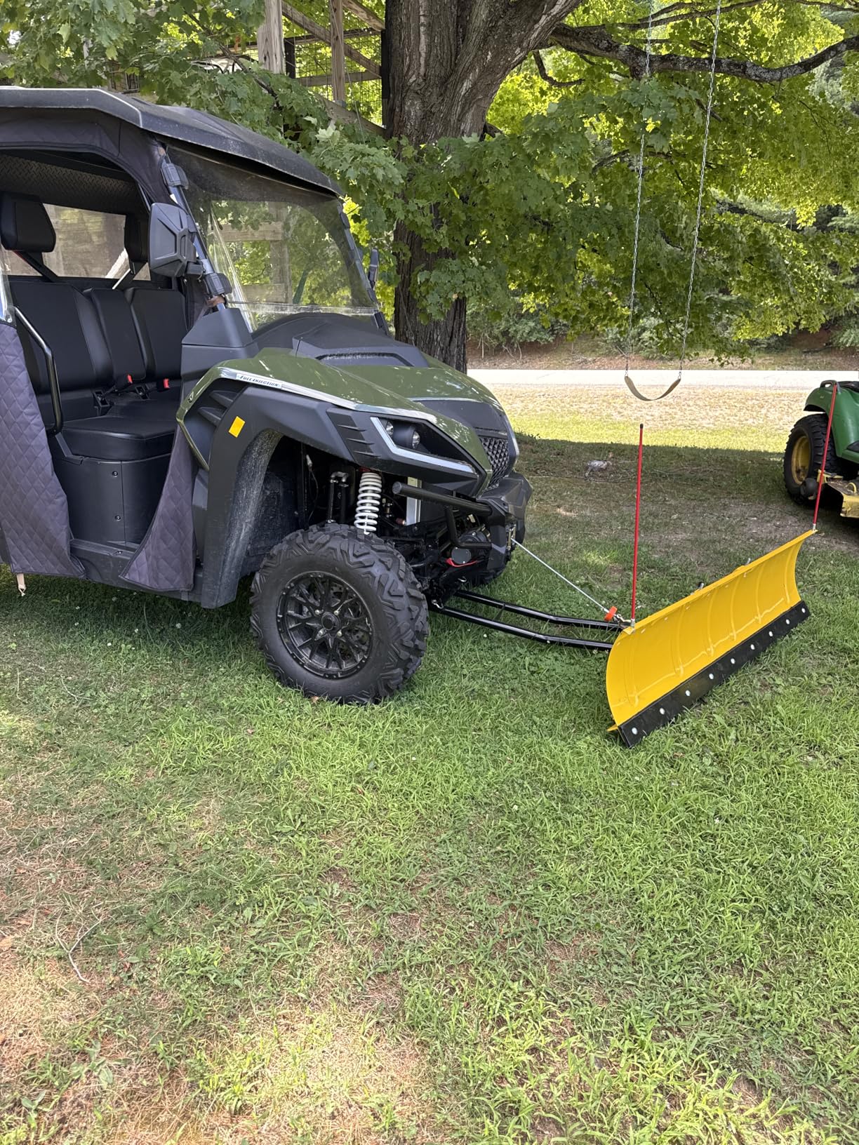 Massimo 60-Inch Universal ATV/UTV Snow Plow Kit - Steel Blade with Push Frame and Mount Plate, 5-Position Angle Adjustment customer photo 2