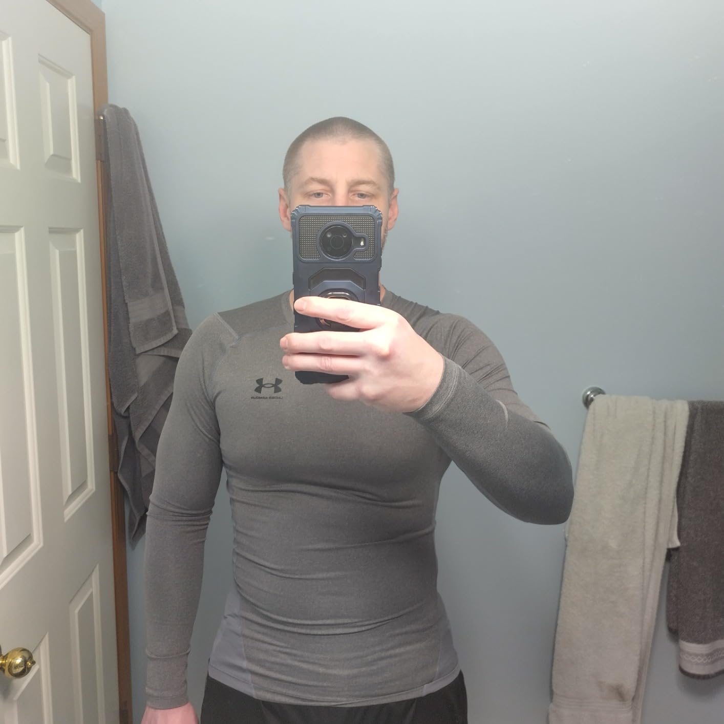 Under Armour Men's HeatGear Compression Long-Sleeve T-Shirt customer photo 1