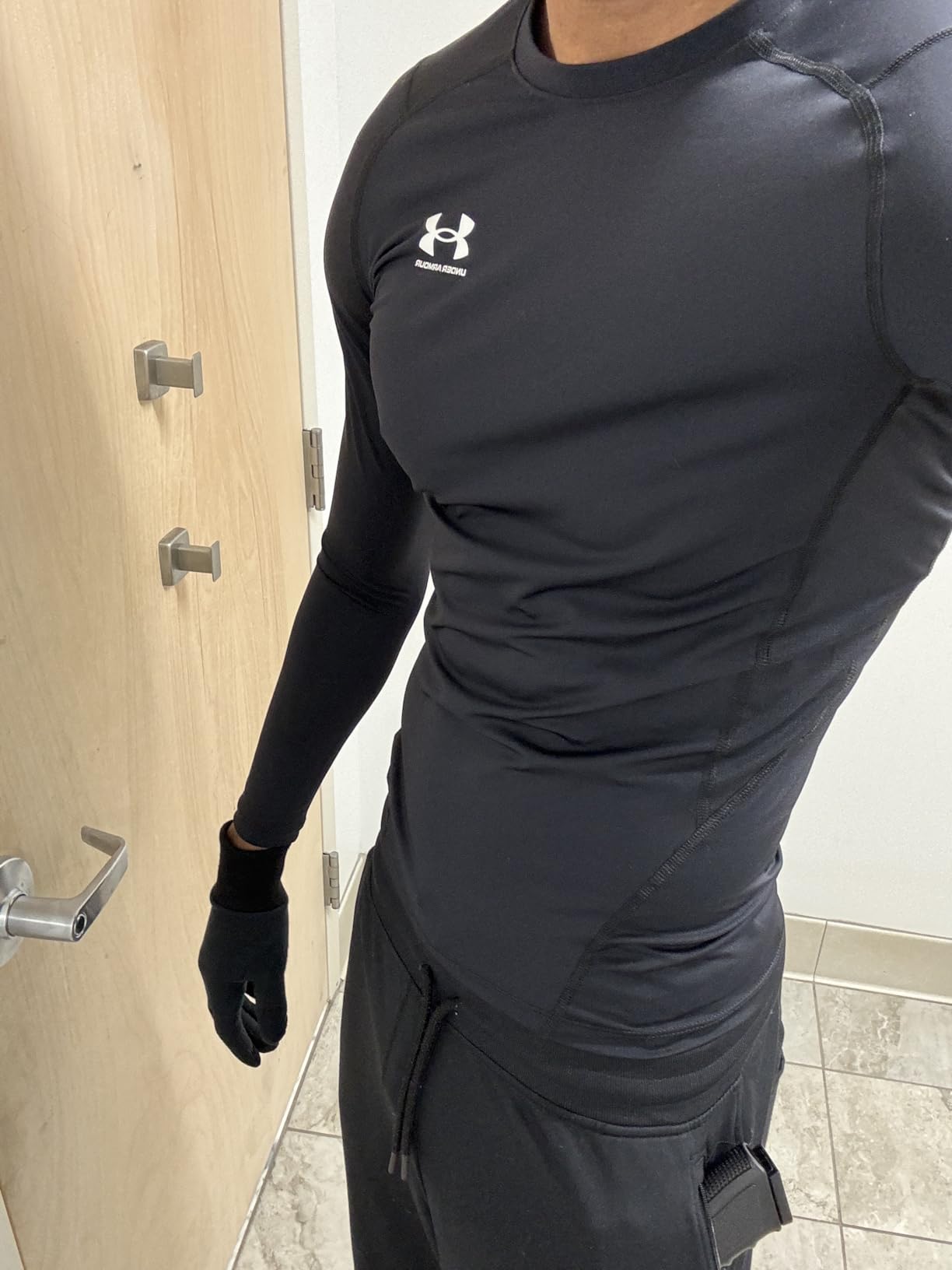 Under Armour Men's HeatGear Compression Long-Sleeve T-Shirt customer photo 2