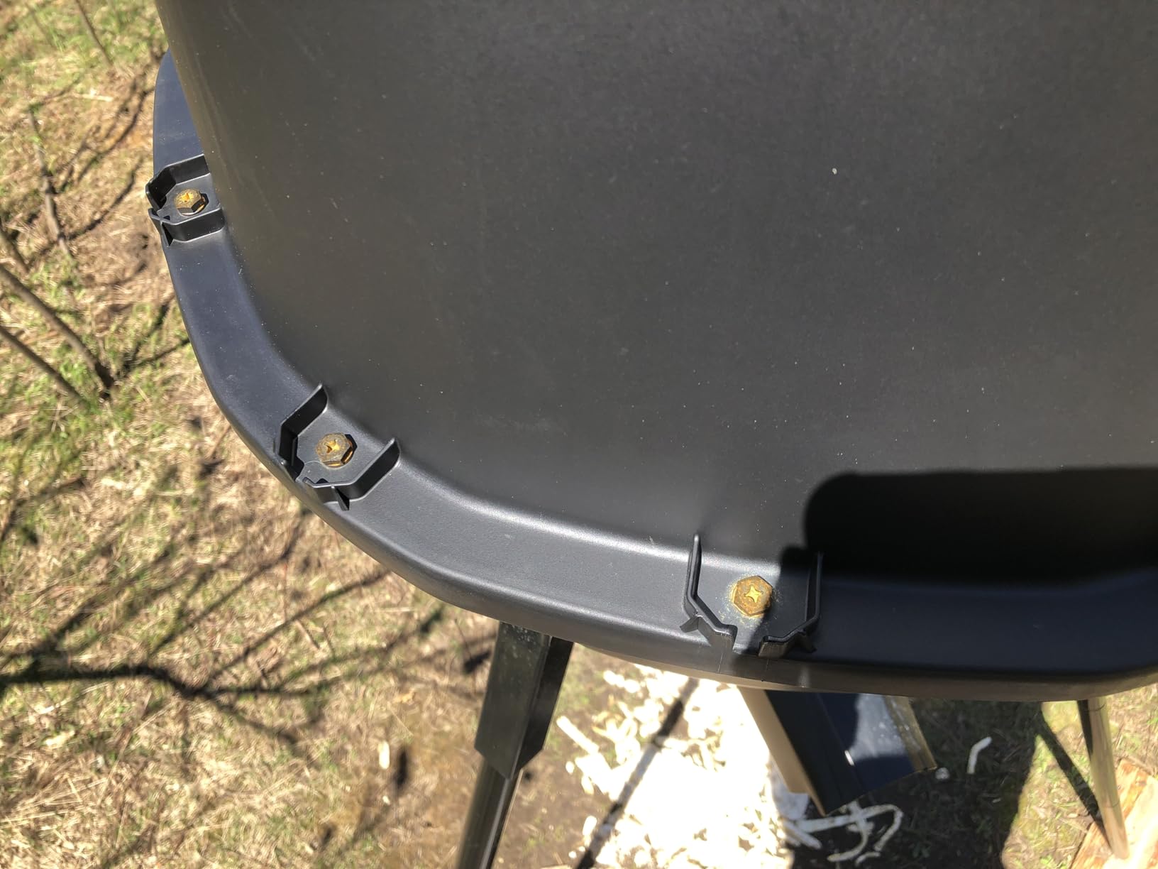 American Hunter 30-Gallon Nesting Hopper Gravity Deer Feeder - Maintenance-Free Tripod Game Feeder customer photo 2