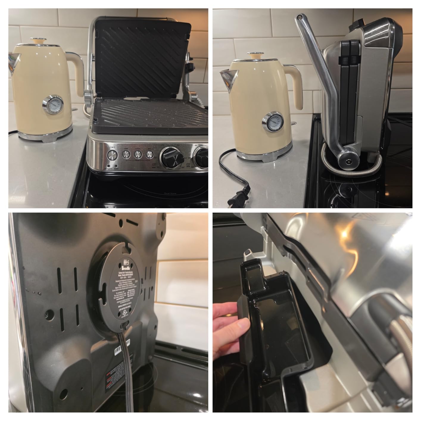 Breville BGR700BSS Sear and Press Grill, Brushed Stainless Steel customer photo 2