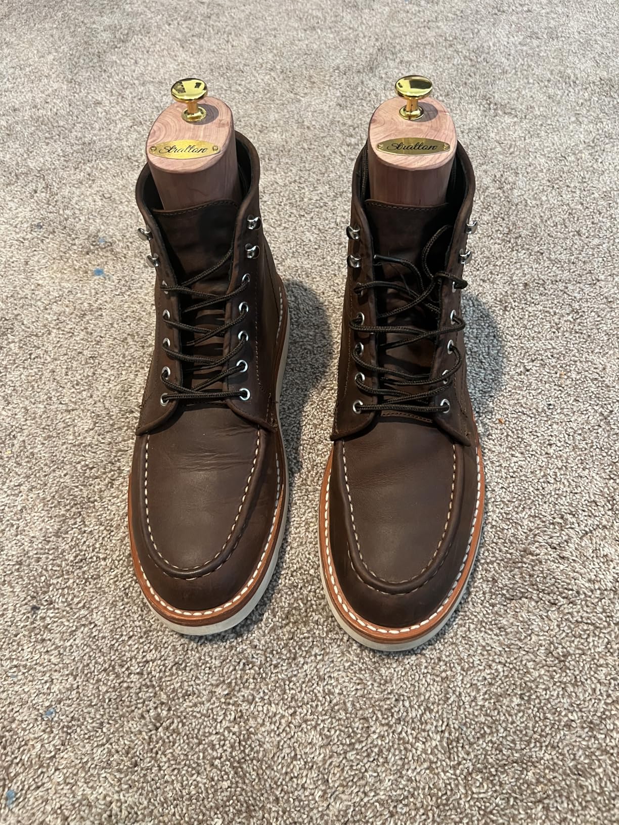 Thursday Boot Company Men's Diplomat Moc Toe Leather Boot customer photo 2