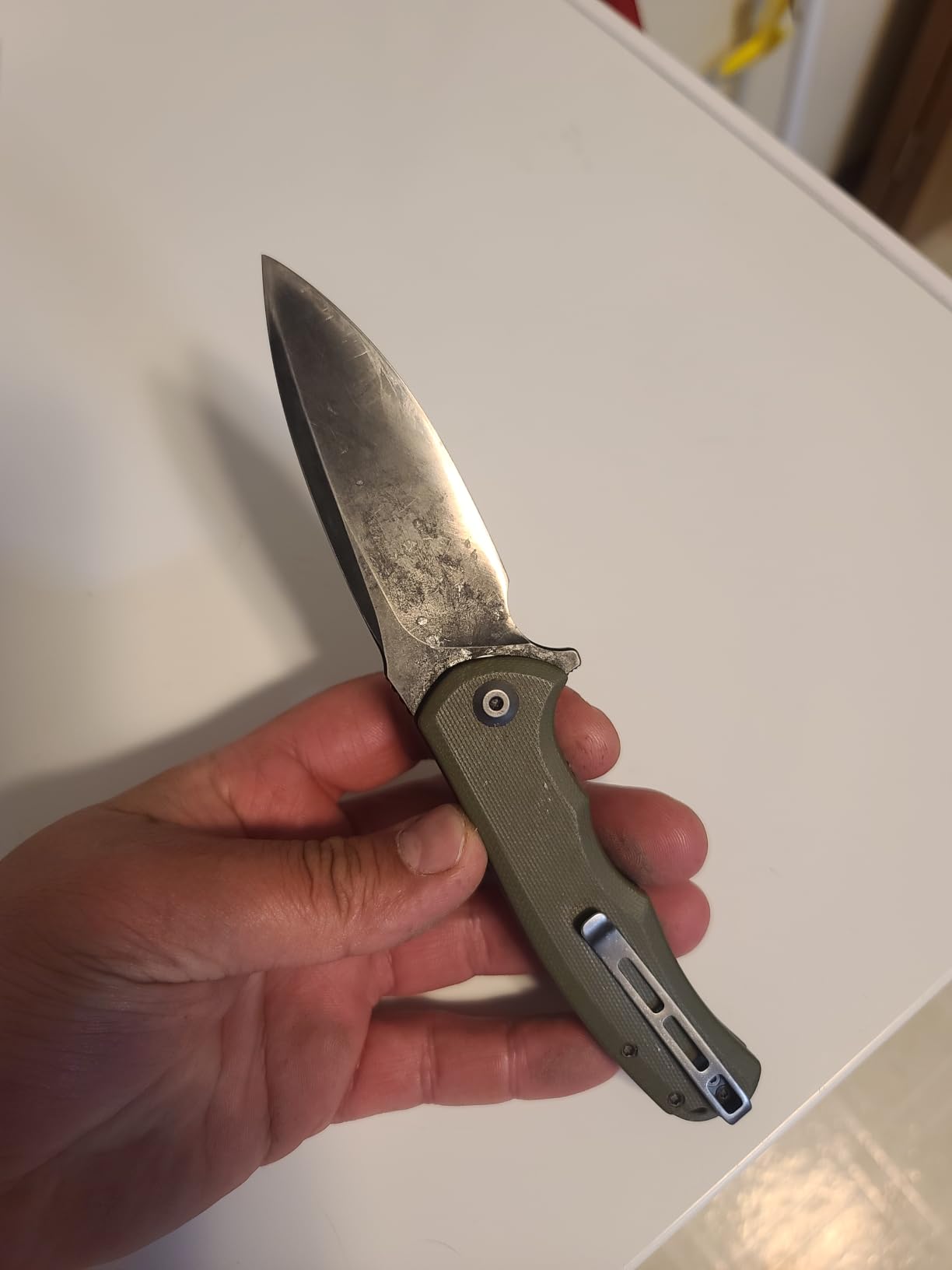 CIVIVI Praxis Folding Pocket Knife, 3.75 Blade G10 Handle customer photo 1