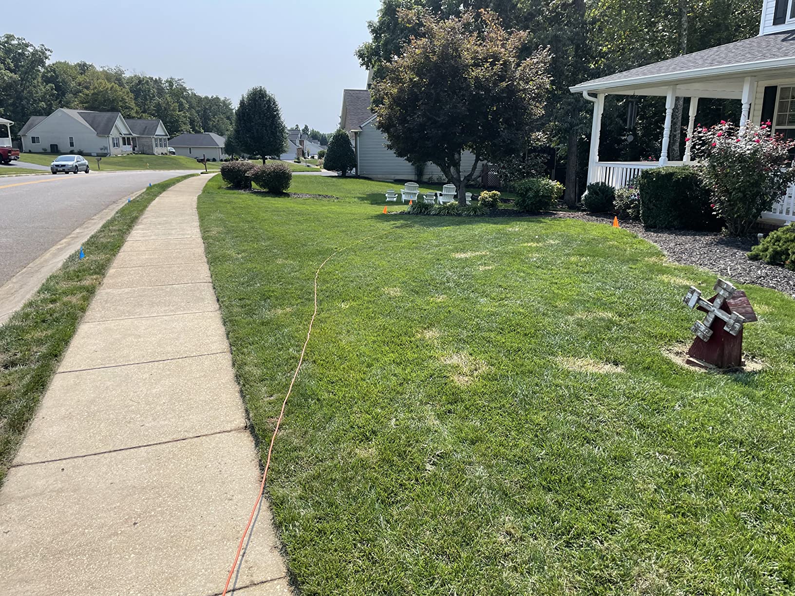 Sun Joe Corded Electric Lawn Dethatcher and Scarifier, 12-Amp, 12.6-Inch Cutting Width - Heavy-Duty Yard Trimmer and Mower Machine for Gardening Care and Maintenance, AJ798E customer photo 2