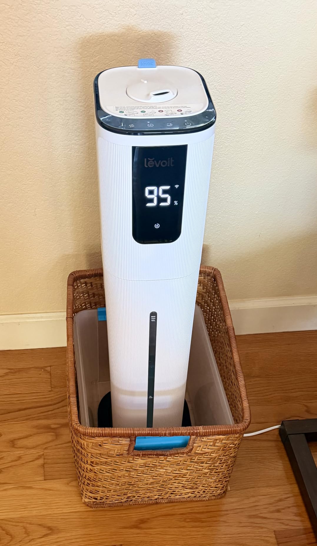 LEVOIT LV600S Smart Warm and Cool Mist Humidifiers for Home Bedroom Large Room, (6L) 753ft Coverage, Quickly & Evenly Humidify Whole House, Easy Top Fill, App & Voice Control - Quiet Sleep Mode customer photo 2