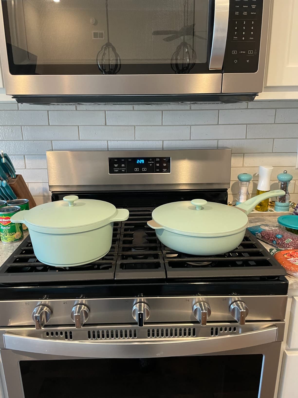 Goodful All-in-One Pan, Multilayer Nonstick Cookware Set, High-Performance Construction, Multipurpose Design Replaces Multiple Pots and Pans, Dishwasher Safe, 11-Inch, 4.4-Quart Capacity, Linen customer photo 1