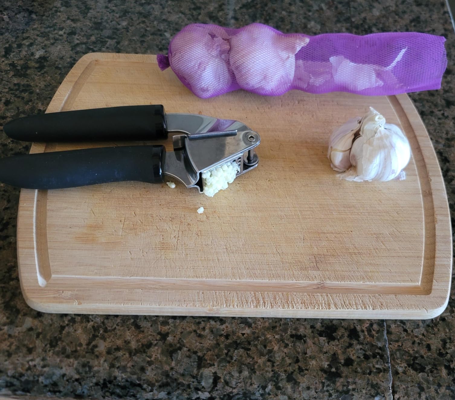 OXO Good Grips Stainless Steel Garlic Press customer photo 1
