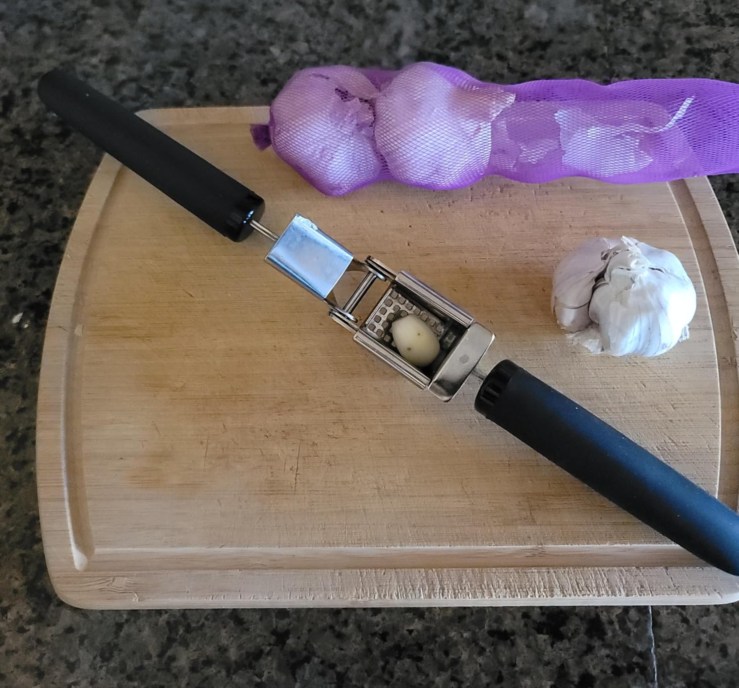 OXO Good Grips Stainless Steel Garlic Press customer photo 2