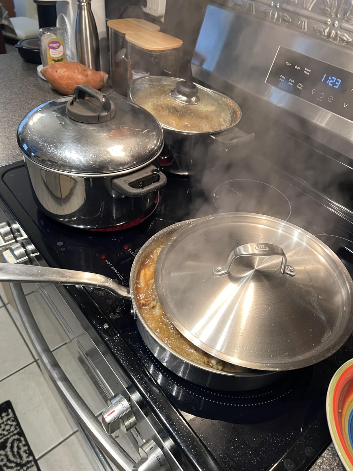 Made In Cookware - 3.5 Quart Stainless Steel Saute Pan - 5 Ply Stainless Clad - Professional Cookware - Induction Compatible - Crafted in Italy customer photo 1