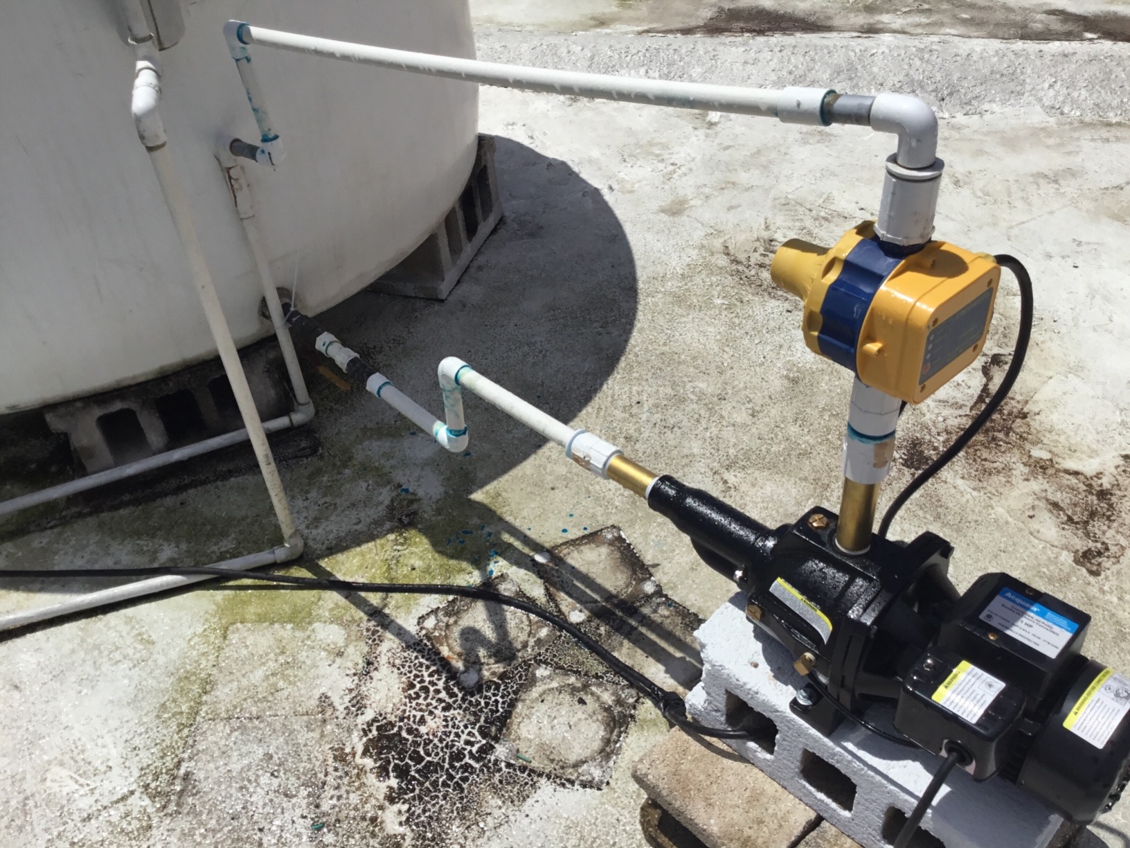 Acquaer Shallow/Deep Well Jet Pump, Cast Iron Convertible Pump with Ejector Kit, Well Depth Up to 25ft or 90ft, 115V/230V Dual Voltage, Automatic Pressure Switch customer photo 2