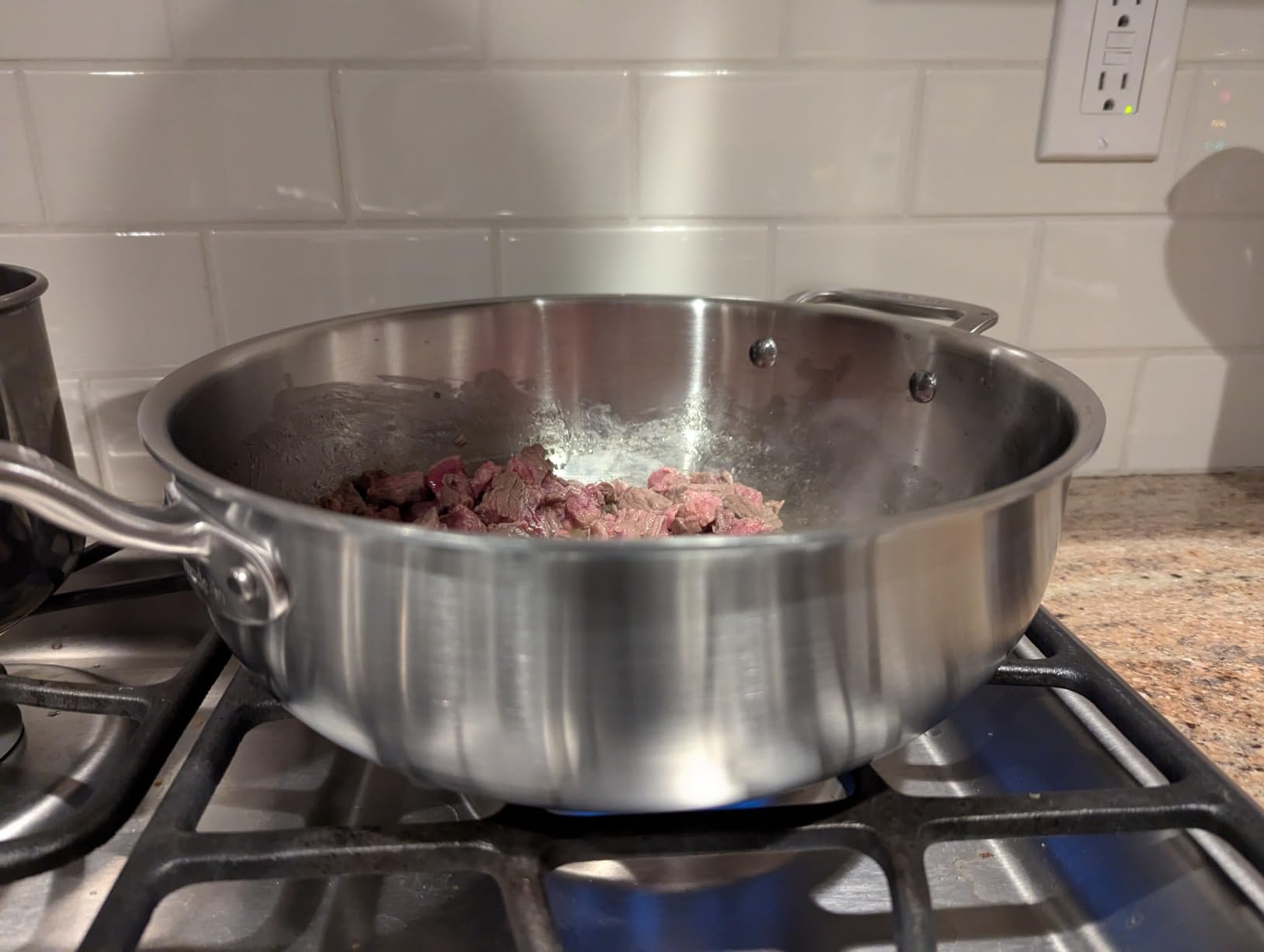 Made In Cookware - 2 Quart Stainless Steel Saucier Pan - 5 Ply Stainless Clad - Professional Cookware - Crafted in Italy - Induction Compatible customer photo 2