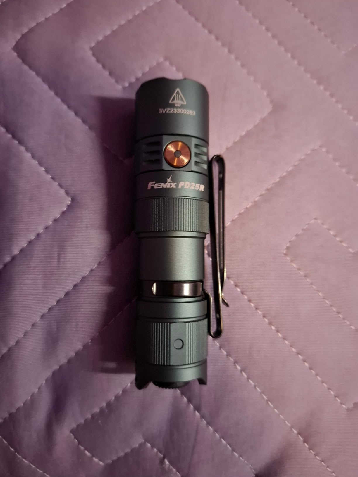 Fenix PD25R EDC Flashlight 800 Lumen USB-C Rechargeable, Dual Switch Pocket Size Lightweight with Organizer customer photo 1