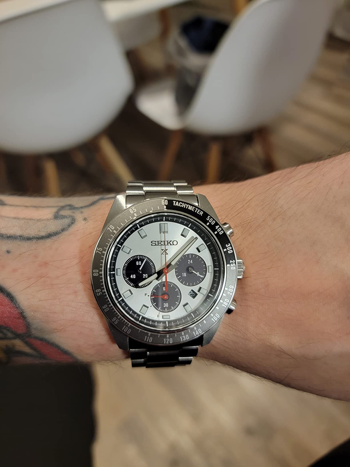 Seiko Watch Prospex SPEEDTIMER Solar Chronograph, Large customer photo 1