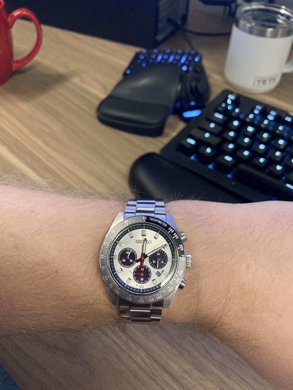 Seiko Watch Prospex SPEEDTIMER Solar Chronograph, Large customer photo 2