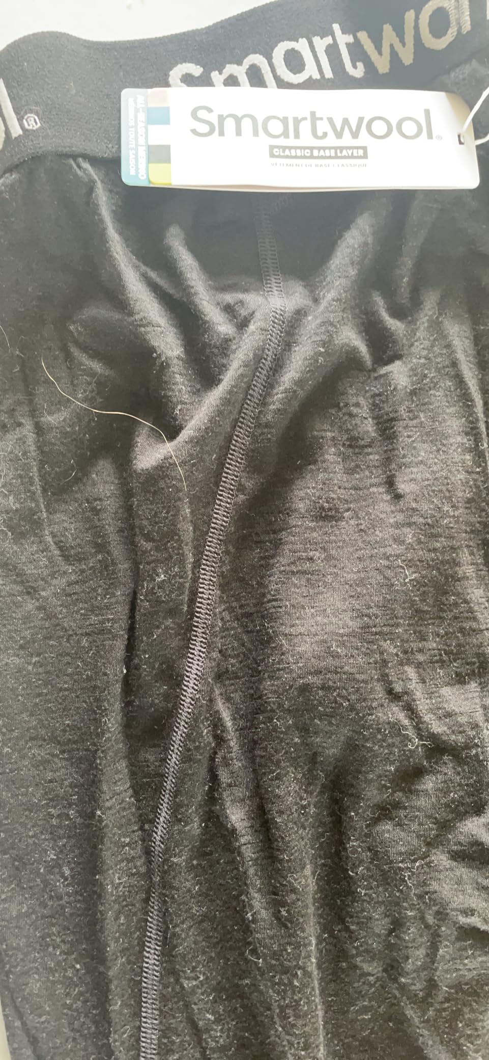 Smartwool Men's Classic All-Season Merino Base Layer 3/4 Bottom. Breathable Merino Wool Pants customer photo 1