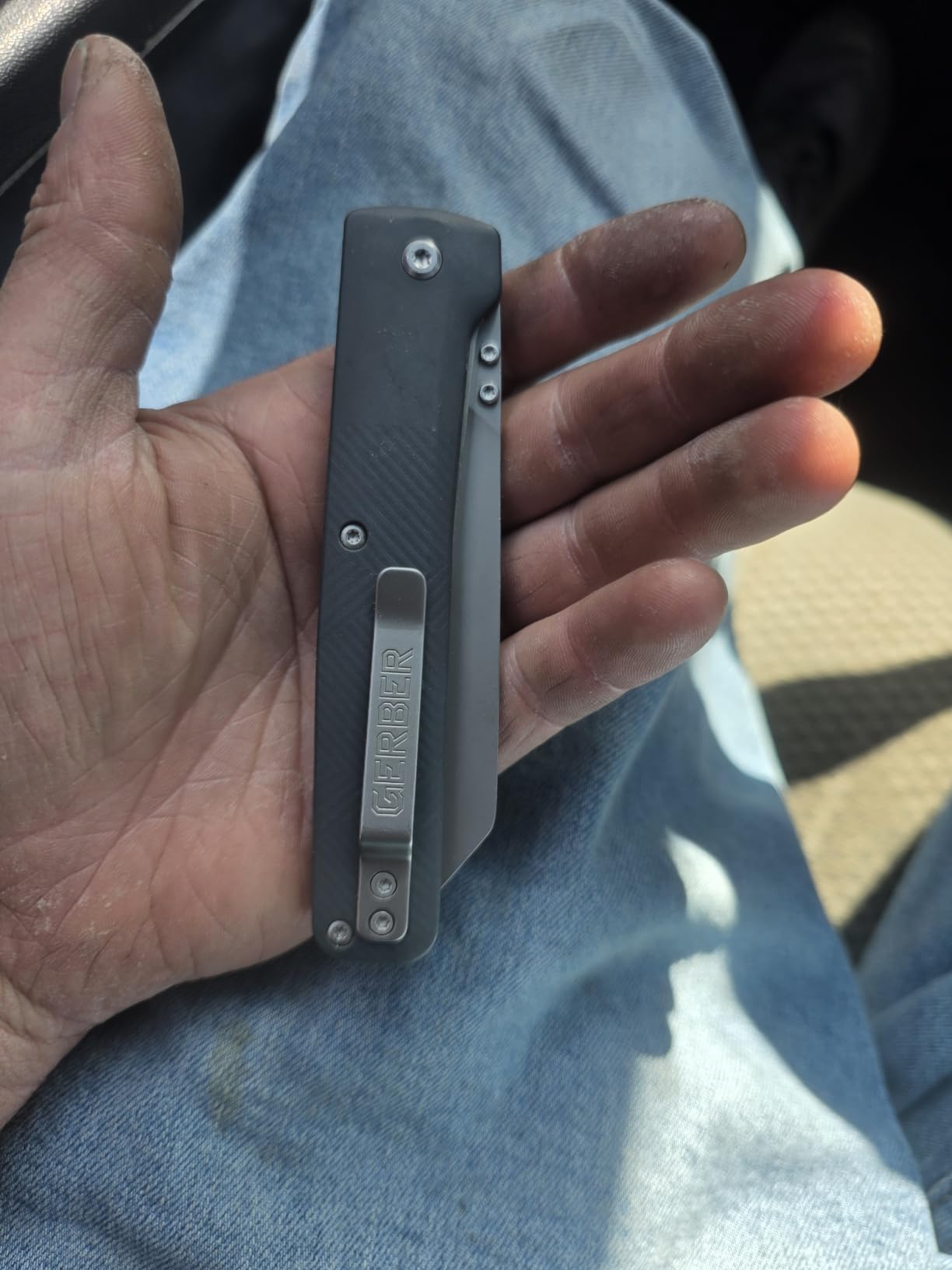 Gerber Gear Pledge Pocket Knife with Pocket Clip - 3.7