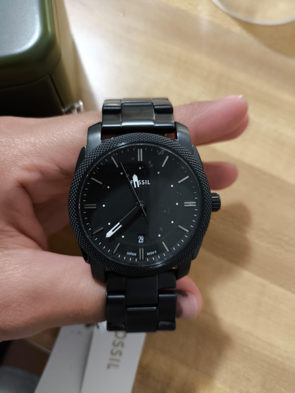Fossil Men's Watch, Machine Quartz Stainless Steel Three-Hand Watch for Men customer photo 1