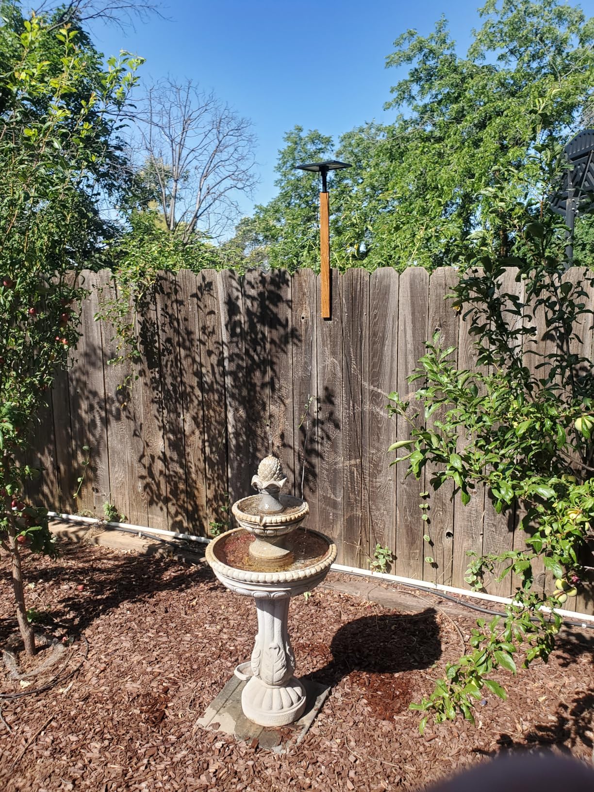 Solar Bird Bath Fountain Pump, 6W Outdoor Solar Water Fountain Pump for Bird Bath with 4ft Tubing & 5 Nozzles, DIY Solar Powered Water Pump for Garden, Ponds, Pool and Fish Tank customer photo 2
