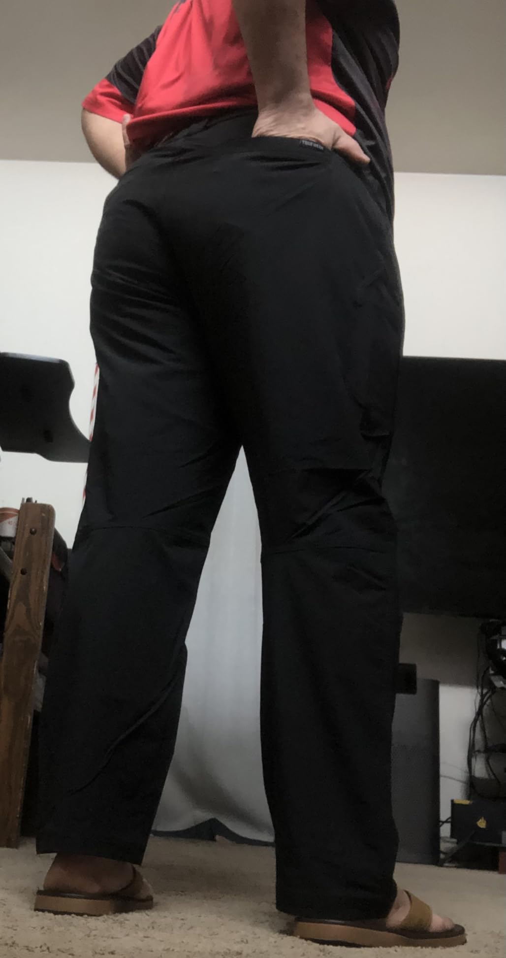 TRUEWERK Men's T1 WerkPant - Hot-Weather Lightweight Work Pants | Moisture-Wicking, Quick-Dry, 4-Way Stretch Softshell, Relaxed Fit, 9 Pockets customer photo 1