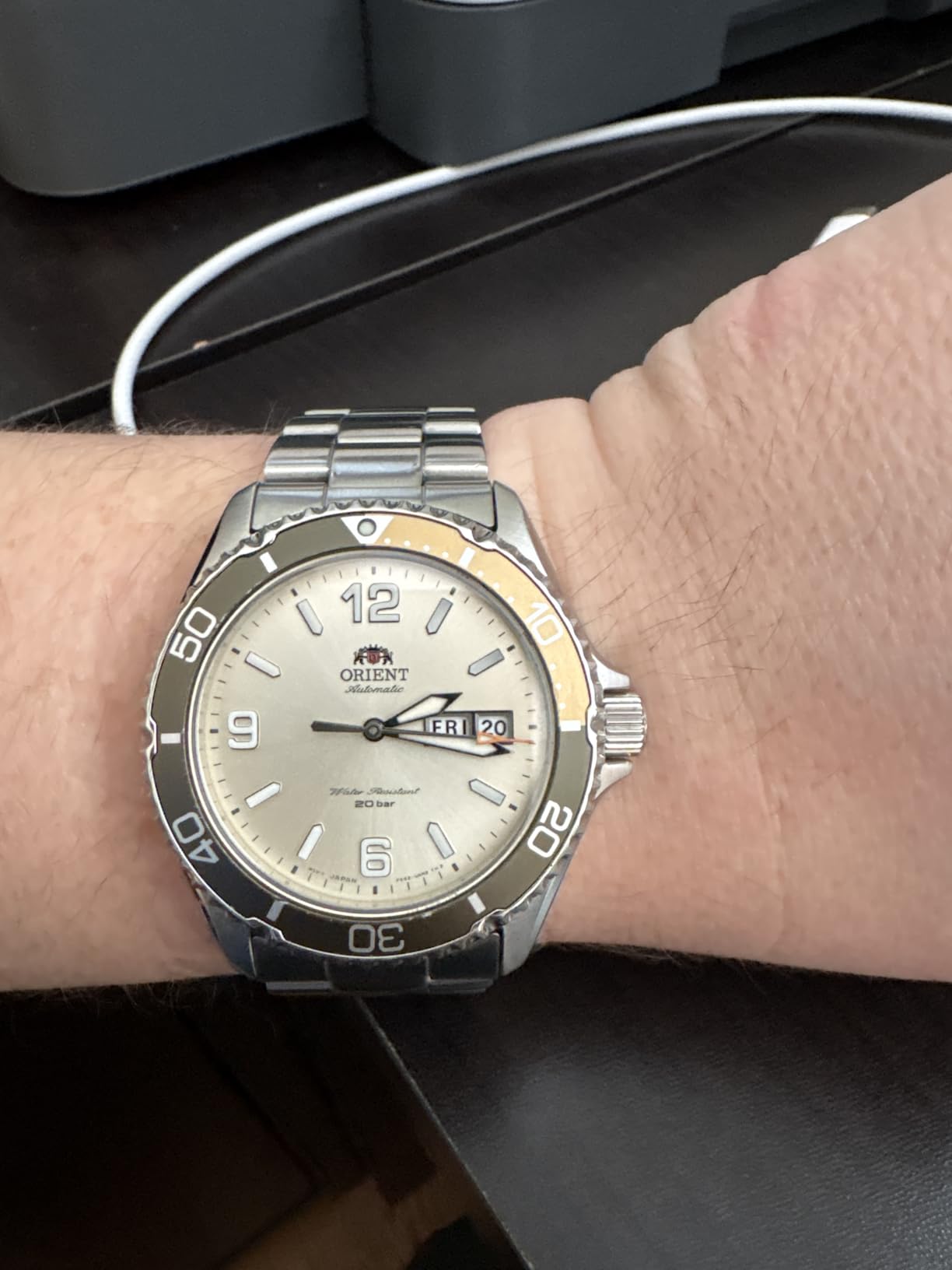 Orient Mako-3 Japanese Automatic/Hand-Winding 200m Diver Style Watch customer photo 1