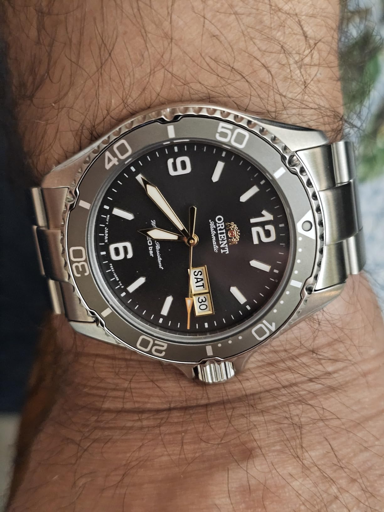 Orient Mako-3 Japanese Automatic/Hand-Winding 200m Diver Style Watch customer photo 2
