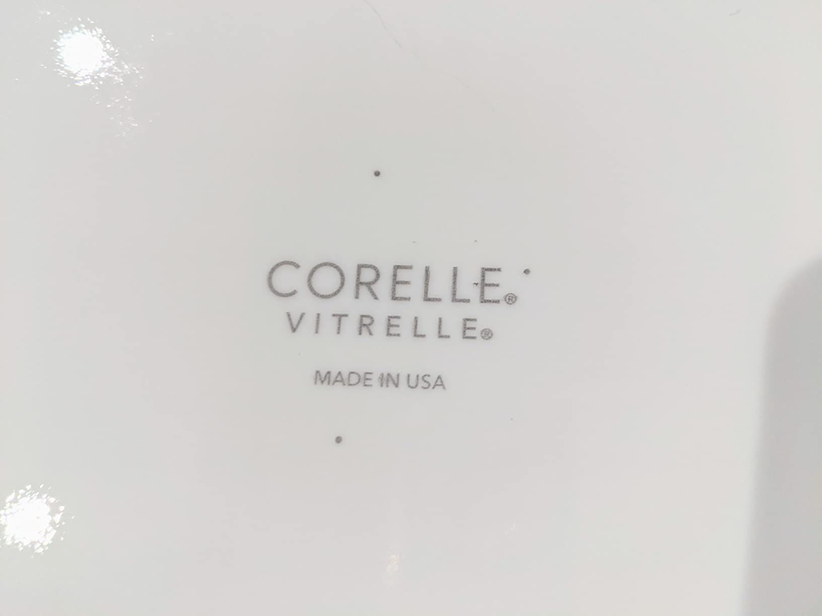 Corelle Vitrelle Glass Dinnerware Set, Chip & Crack Resistant Triple Layer Glass, 12-PC Dinnerware Set, Northern Pines customer photo 1