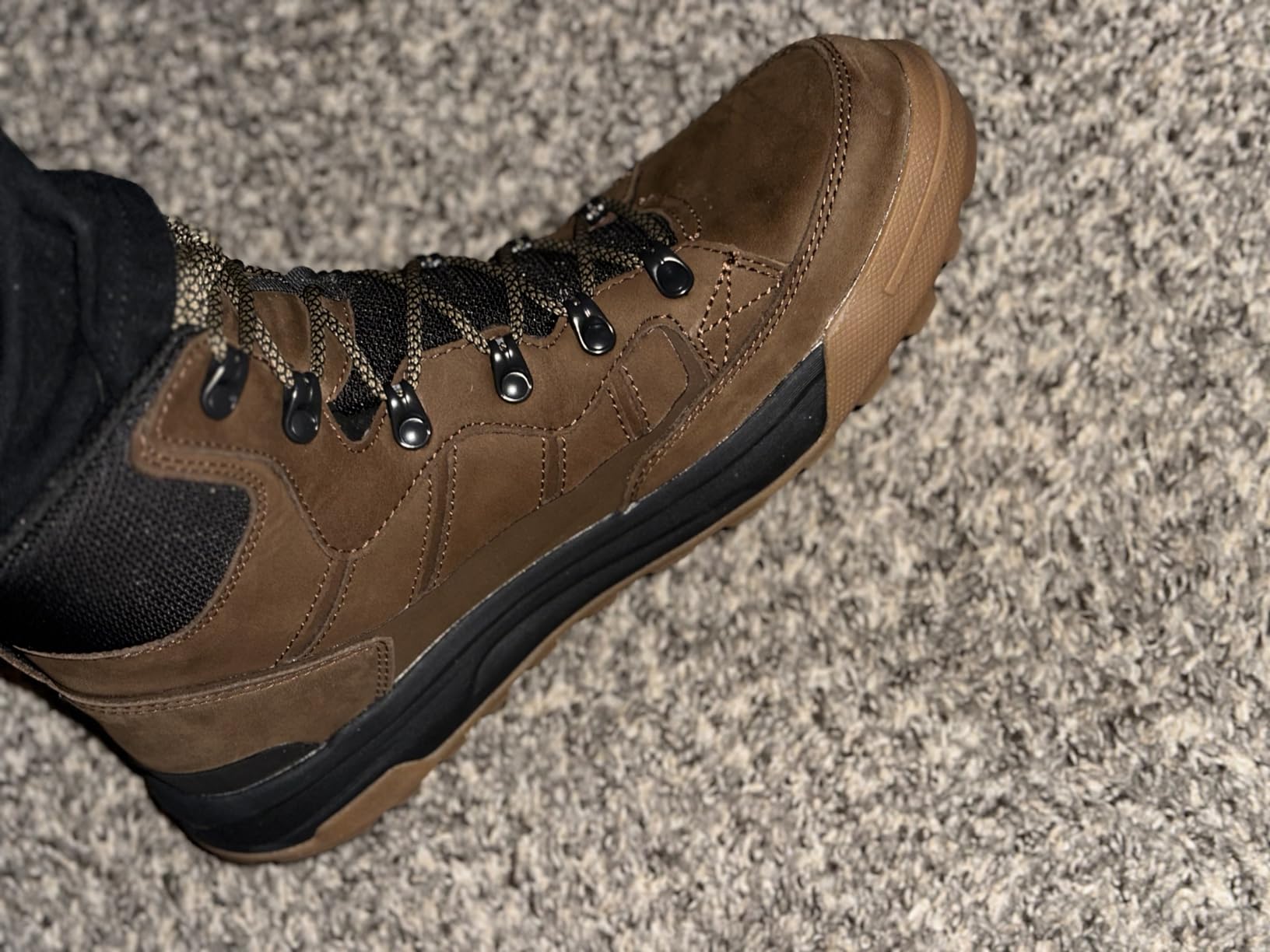 Oboz Men's Burke Mid Leather B-Dry Waterproof Hiking Boot customer photo 1