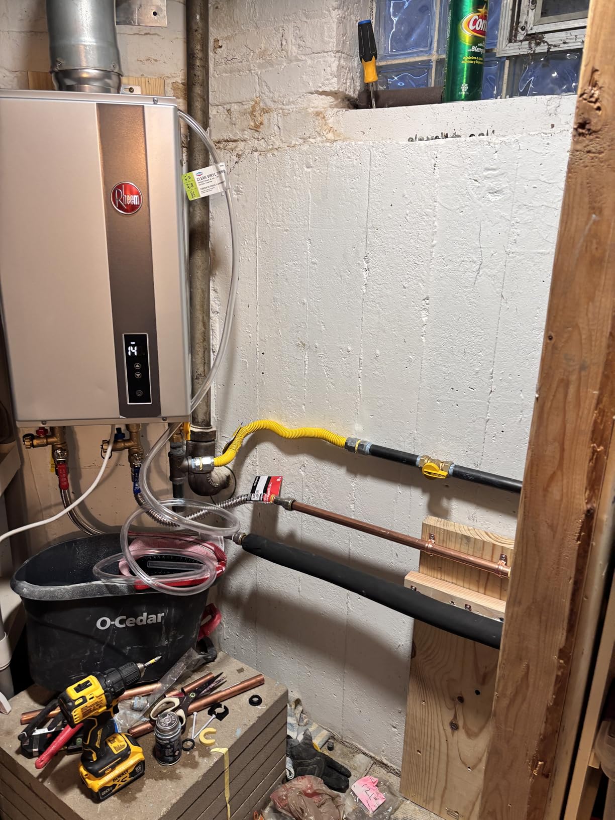 Rheem RTG-70DVLN-3 High Efficiency Non-Condensing Indoor Tankless Natural Gas Water Heater 7.0 GPM, 160,000 BTUs customer photo 2