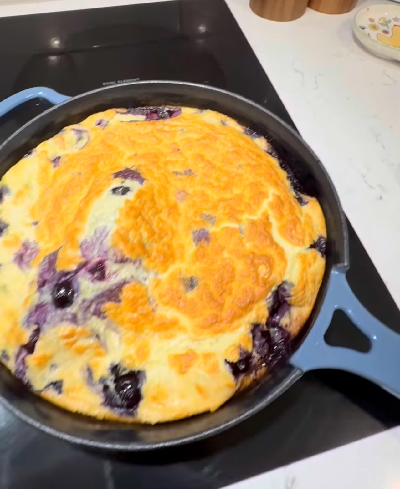 Our Place Cast Iron Always Pan | Premium Enameled, Toxin-Free Surface | 10-inch 8-in-1 Multifunctional Cookware System | Lid, Handle Covers | Heavy Duty Skillet | Oven & High Heat Safe | Steam customer photo 1